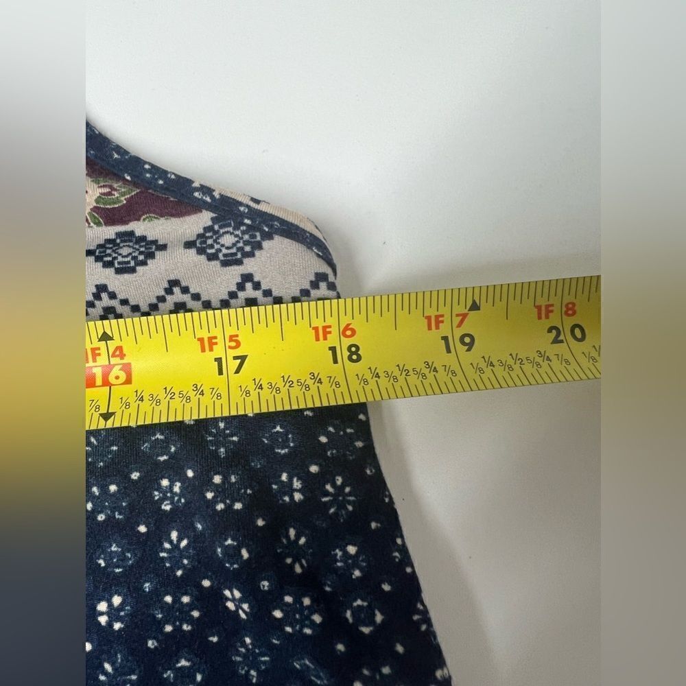 Rzd Tank Top Geometric Pattern Size M - Picture 10 of 11